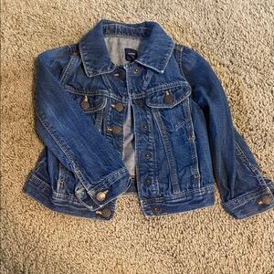 GAP Kids Dark Blue Denim Jean Jacket